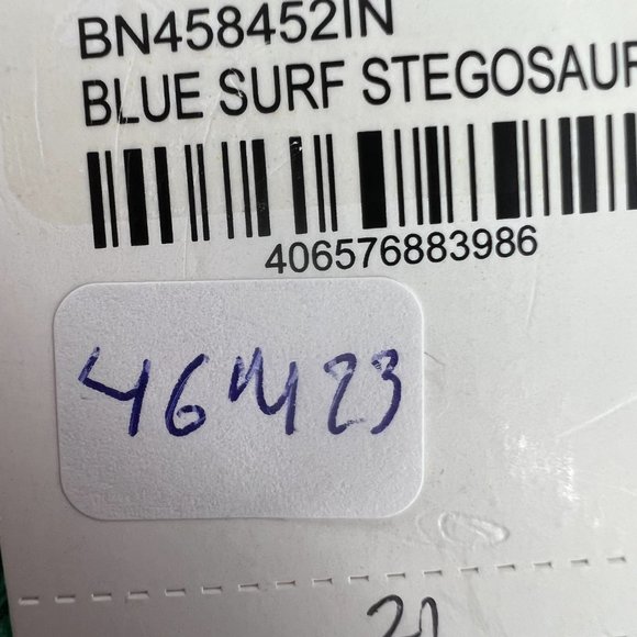 Tucker + Tate Babies Christmas sweater In Blue Surf Stegosaurus 3M NWT - Picture 7 of 7